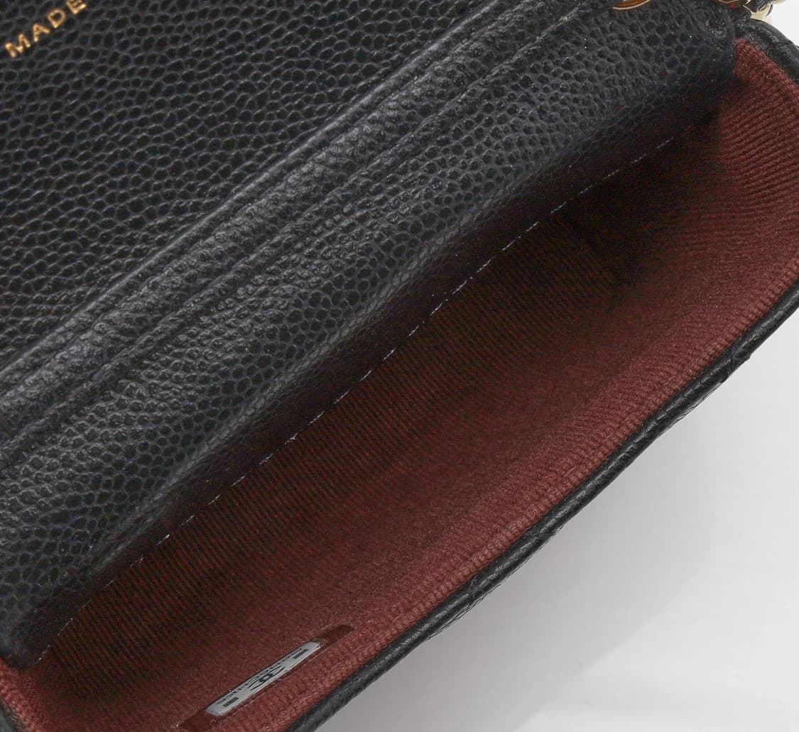 [S급] 샤넬 캐비어 골드 메탈 체인 백 미니 블랙 판매합니다!!! 상품이미지5