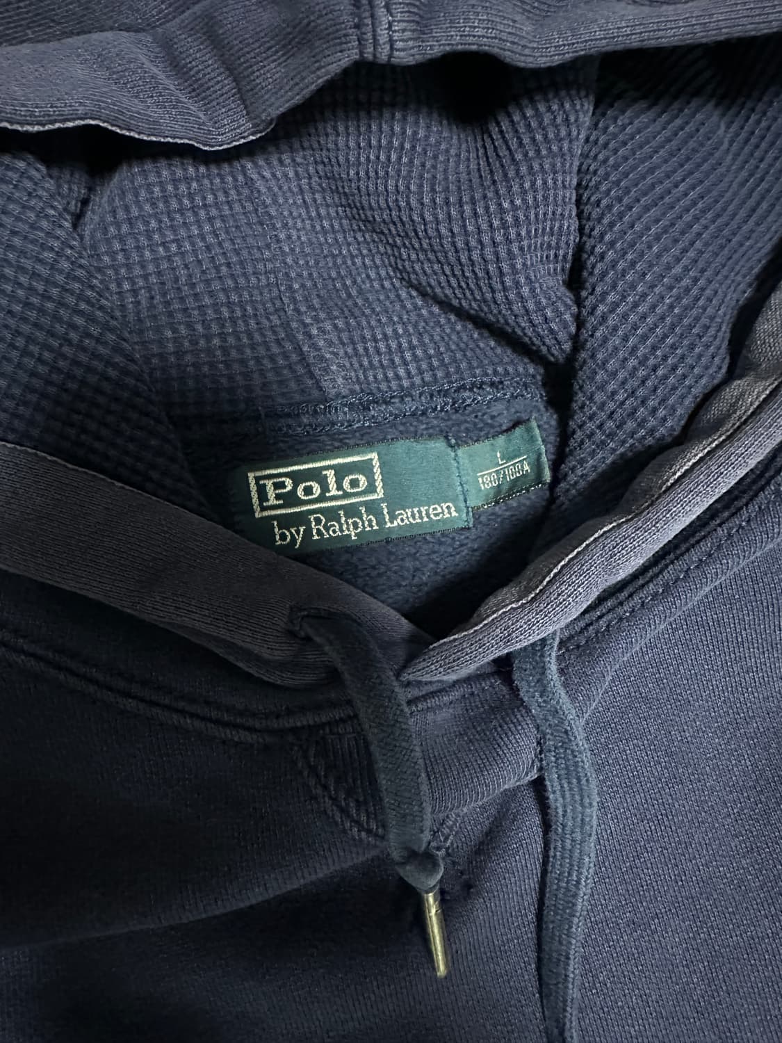 폴로 빅포니 네이비 후드티 상품이미지2