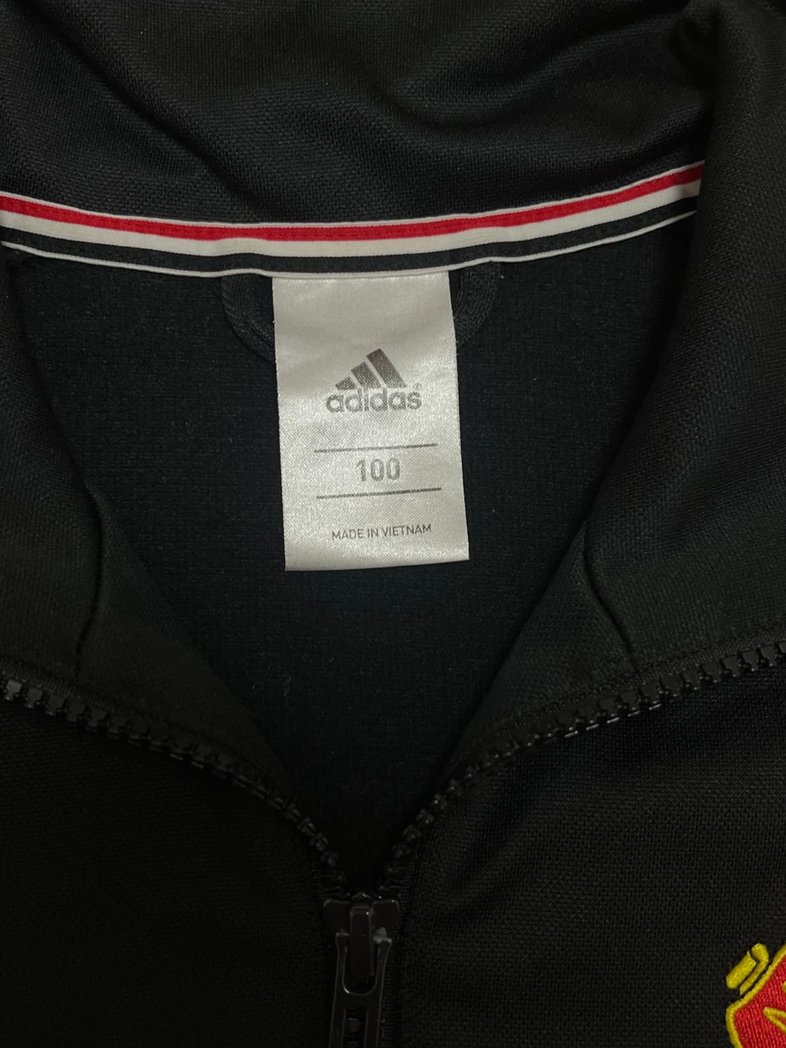 아디다스 맨유 져지 트랙탑 블랙 검정 맨체스터유나이티드 상품이미지2