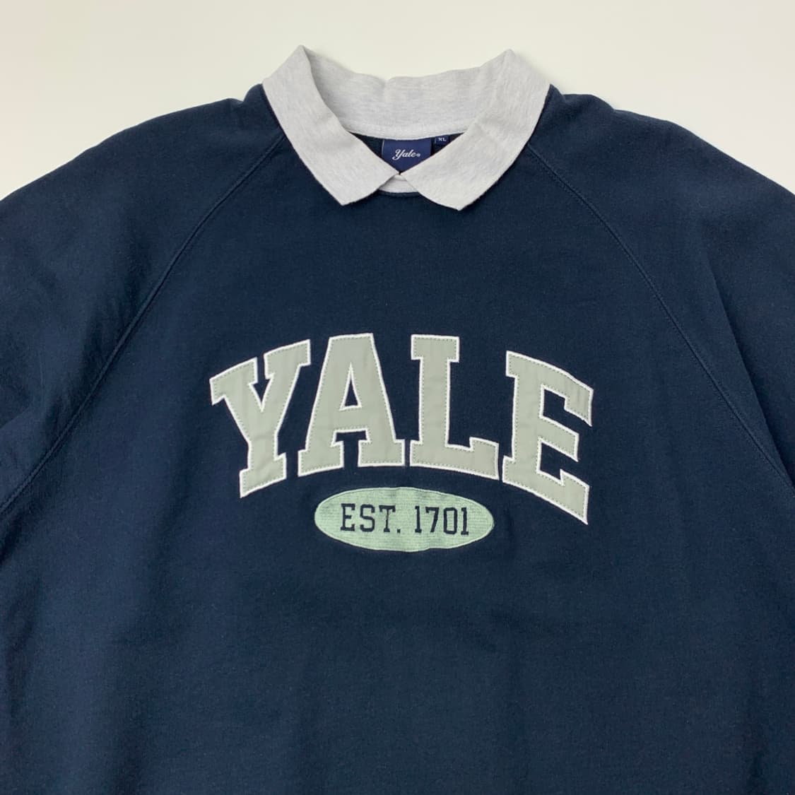 [XL/정품] yale 예일 네이비 반팔 티셔츠 상품이미지2