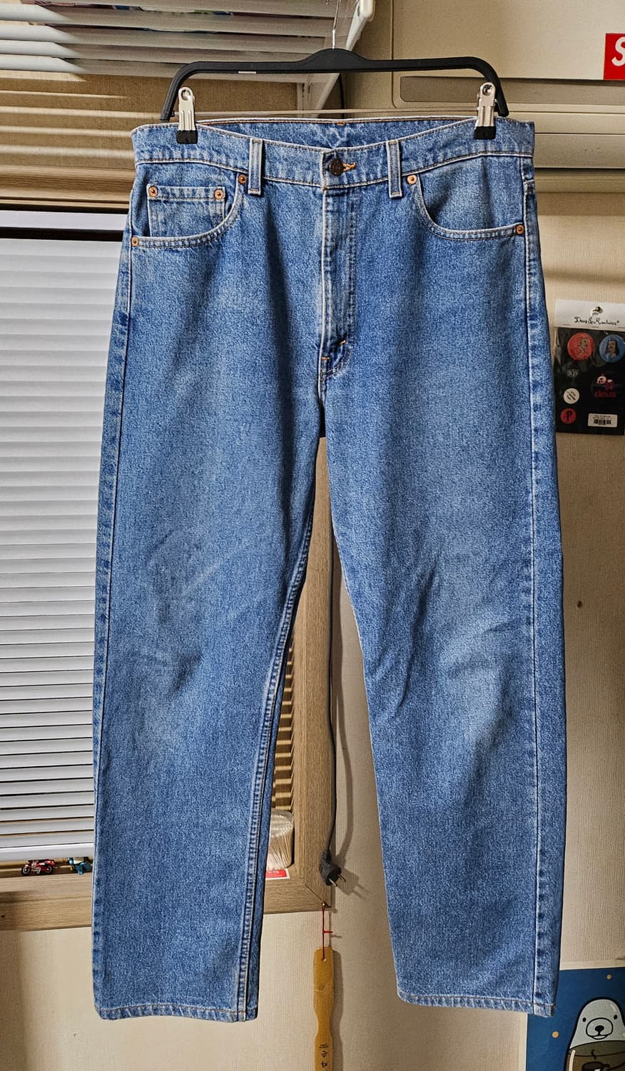 [34] 리바이스 Levis 505 90s USA 중청 상품이미지2