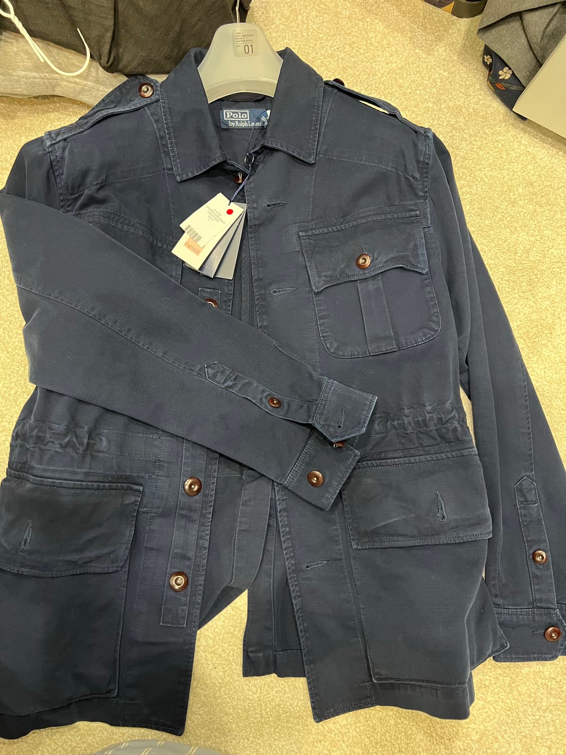 폴로 헌팅 자켓 (새상품) 상품이미지2