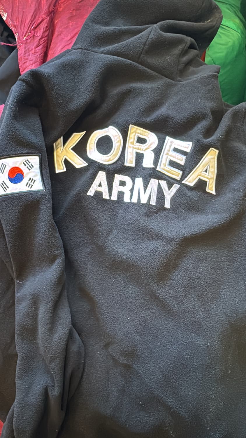 코리아 아미 후리스 후드직업 상품이미지2