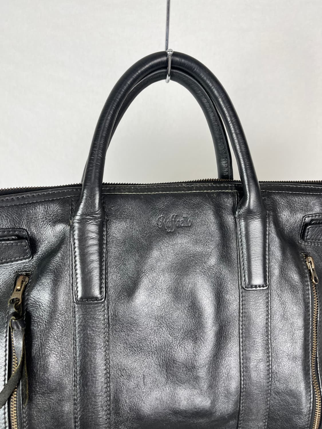 Vintage 리얼레더 토트백  상품이미지3