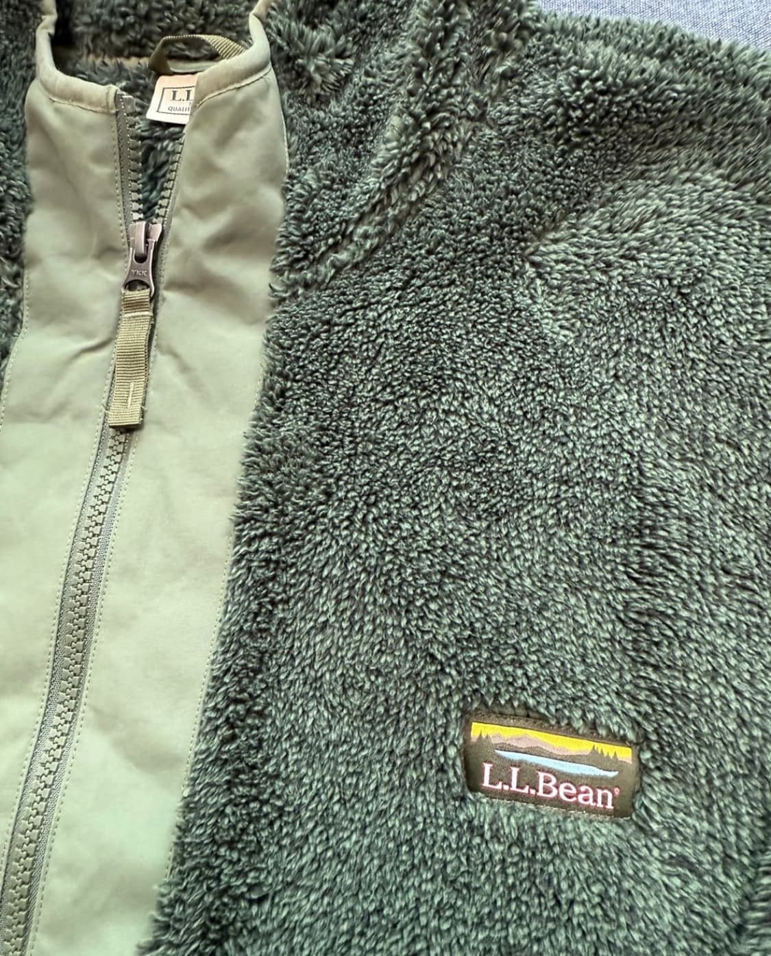 빈티지 엘엘빈 하이파일 플리스 후디 후리스 xl 상품이미지4