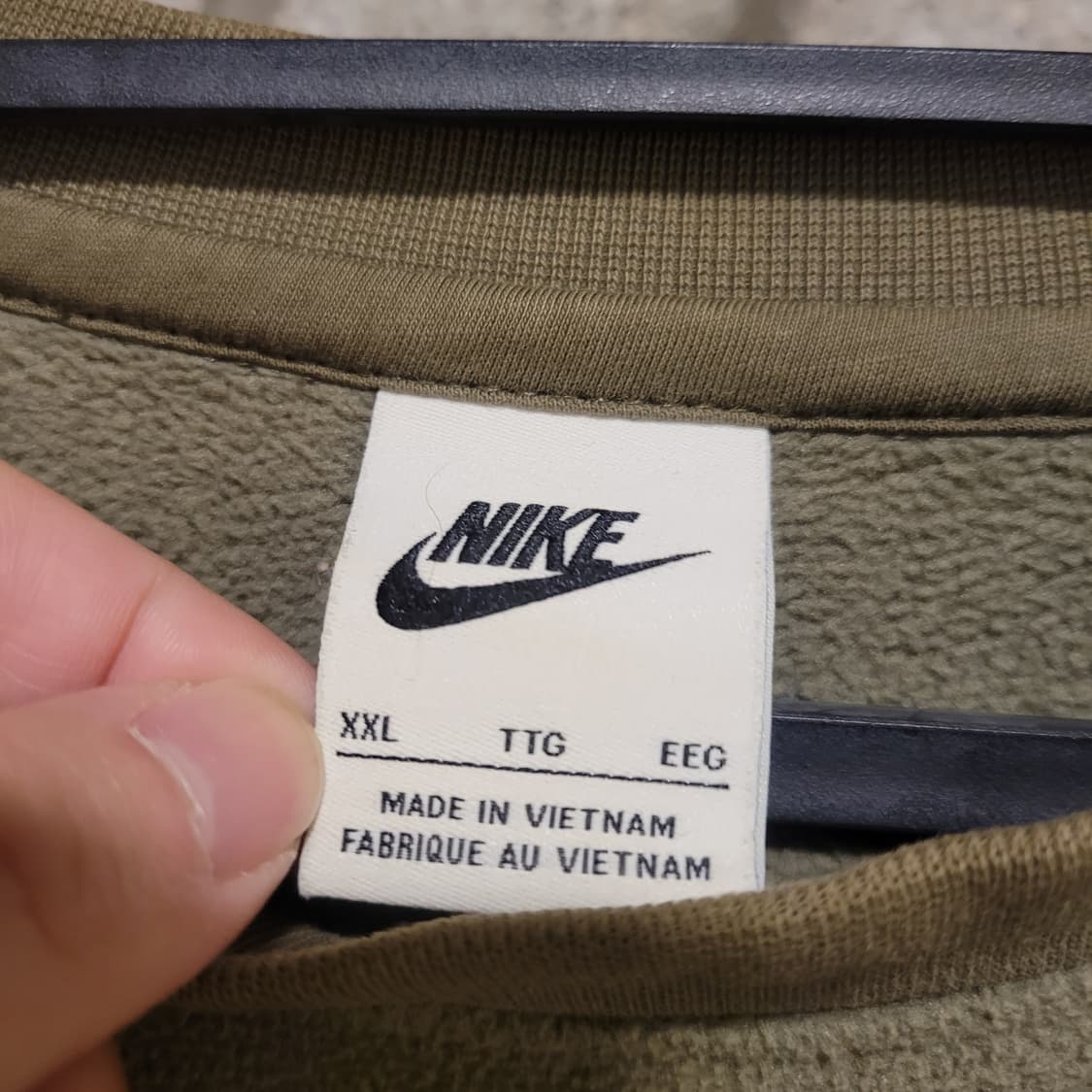 나이키 플리스 맨투맨 XXL 상품이미지3
