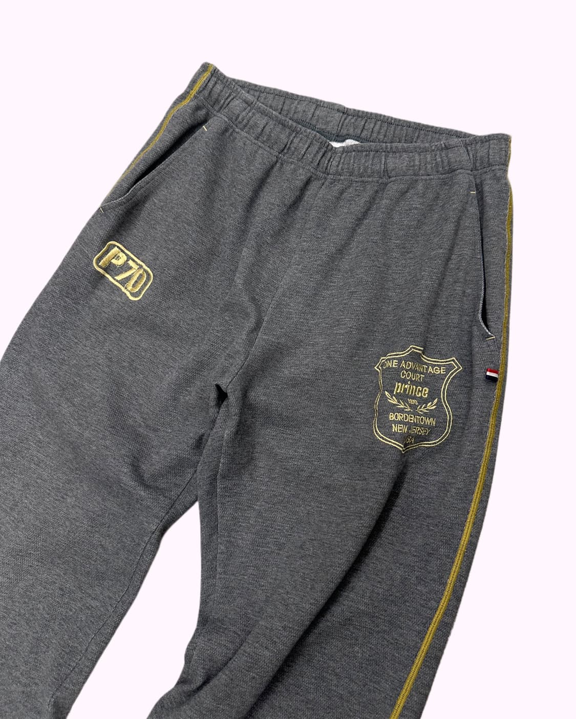 charcoal embroidery sweat pants 상품이미지2