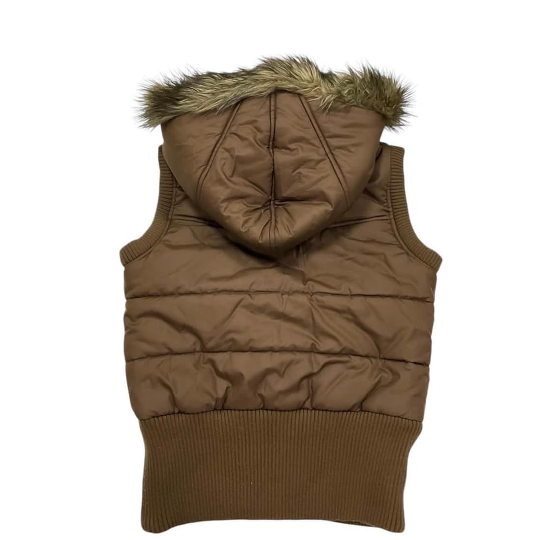 아디다스 민트브라운 조끼패딩 상품이미지2