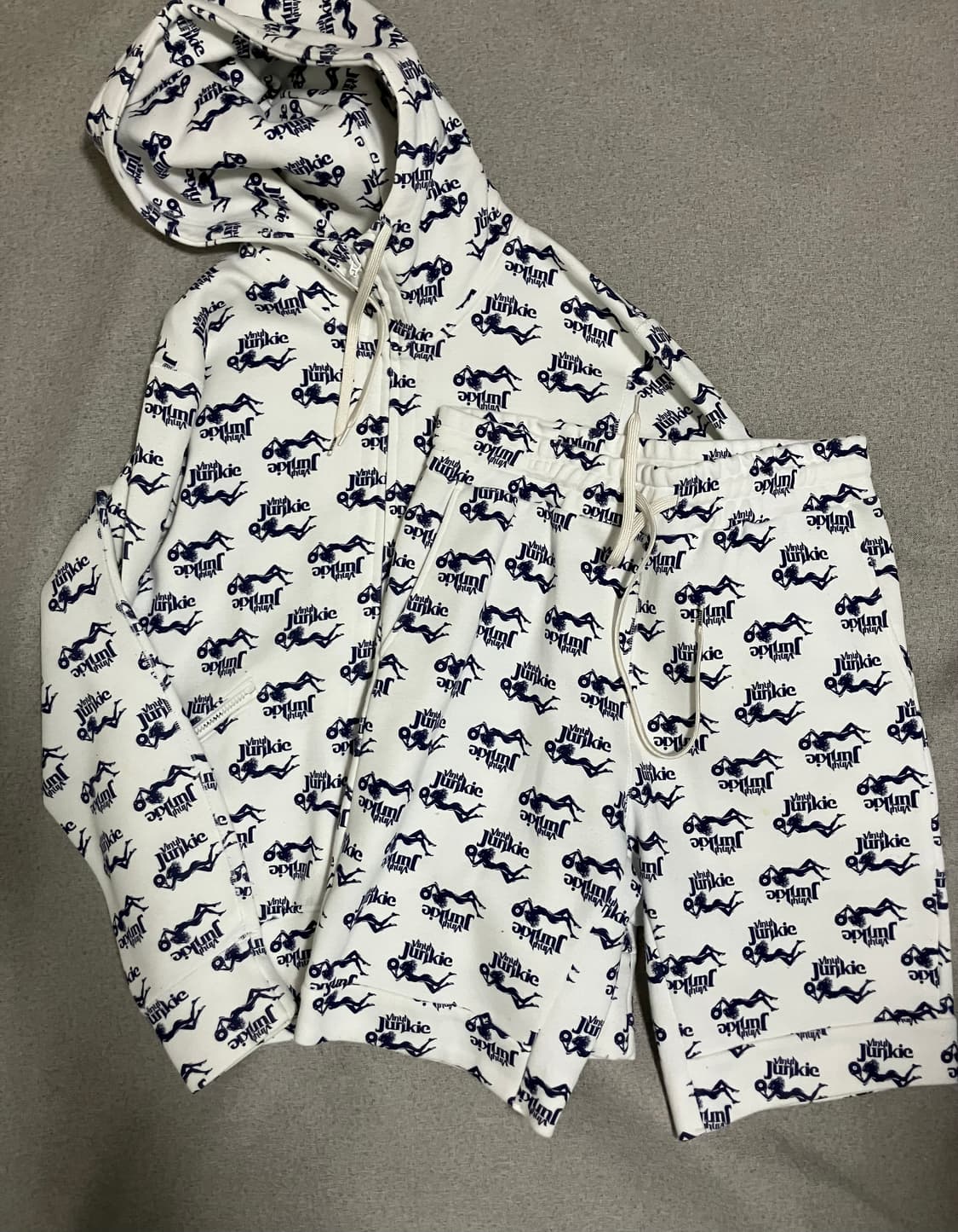 [S] 히스테릭 글래머 바이닐 히스걸 화이트 후디 상품이미지6