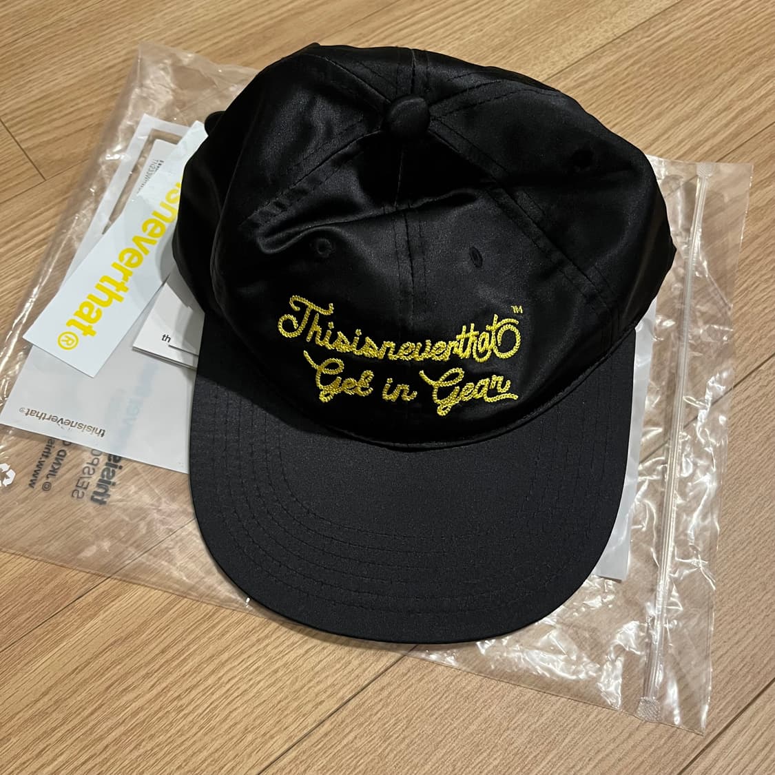 새틴 캡 모자 상품이미지4