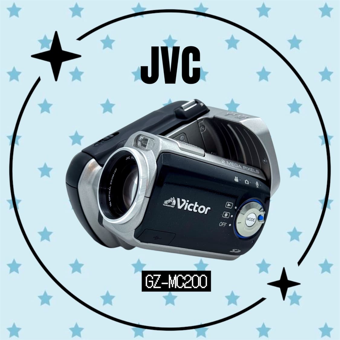 (독특한 외형)JVC GZ-MC200 빈티지캠코더 상품이미지1