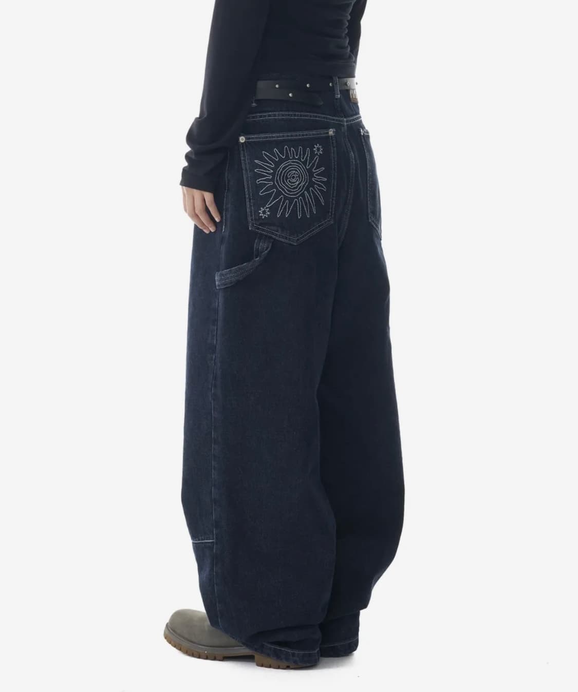 Needlework Carpenter Denim Pants (Blue) 상품이미지1
