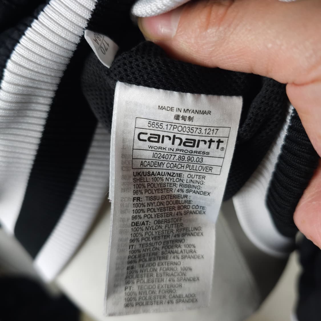 칼하트 아카데미 코츠 풀오버 남자100사이즈  상품이미지6