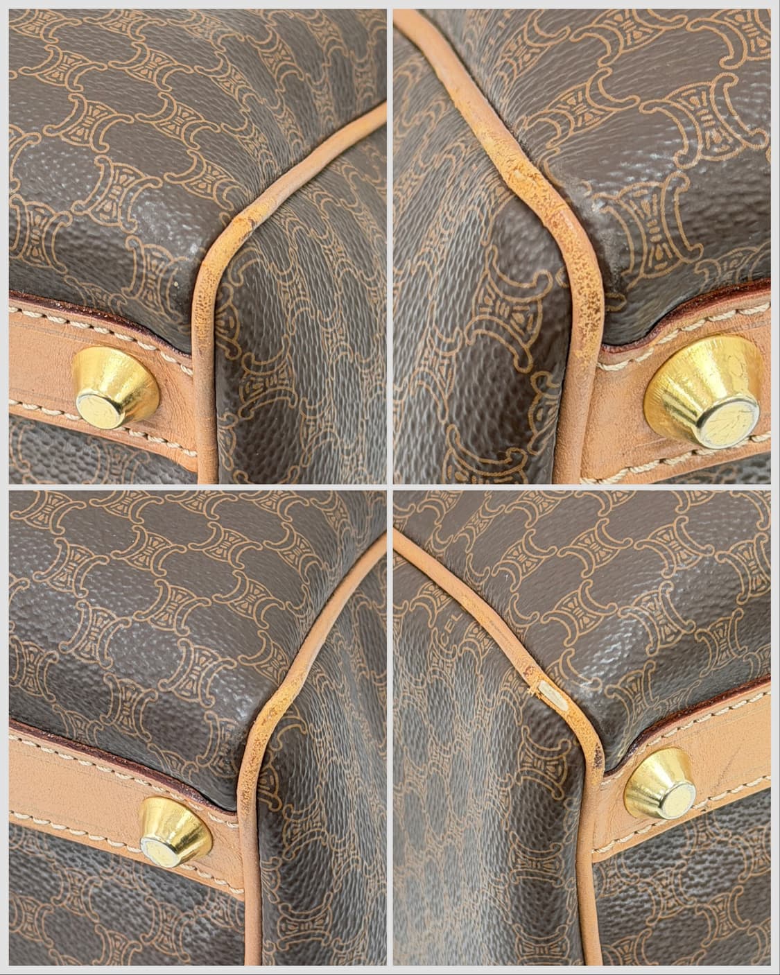 셀린느 트리오페 마카담 보스턴 토트백 상품이미지8