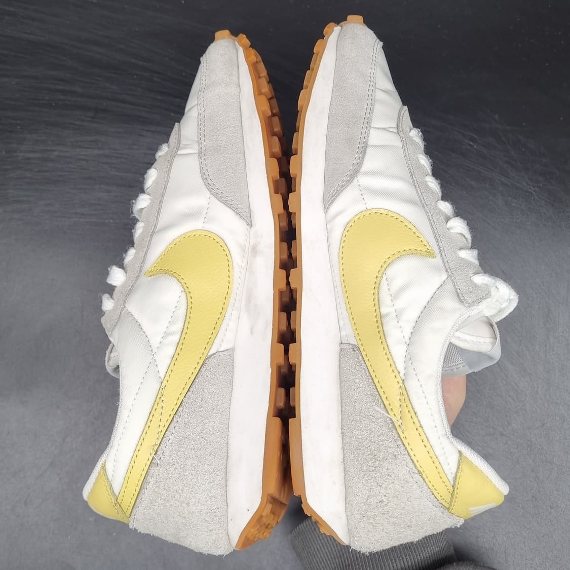 나이키 데이브레이크 흰/노 운동화250 상품이미지5