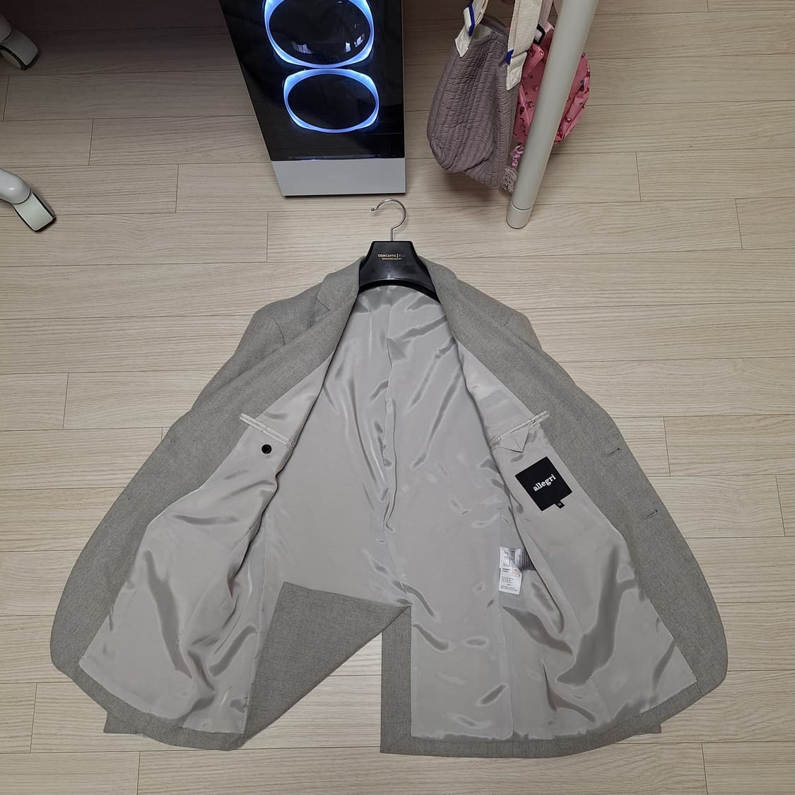 알레그리 캐주얼 싱글 블레이저 자켓 상품이미지5