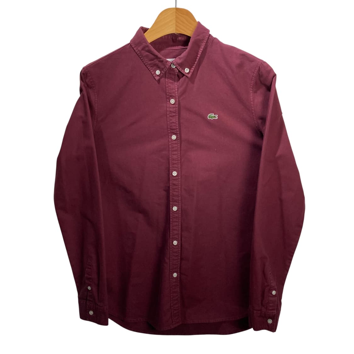 라코스테 버건디 셔츠 상품이미지2