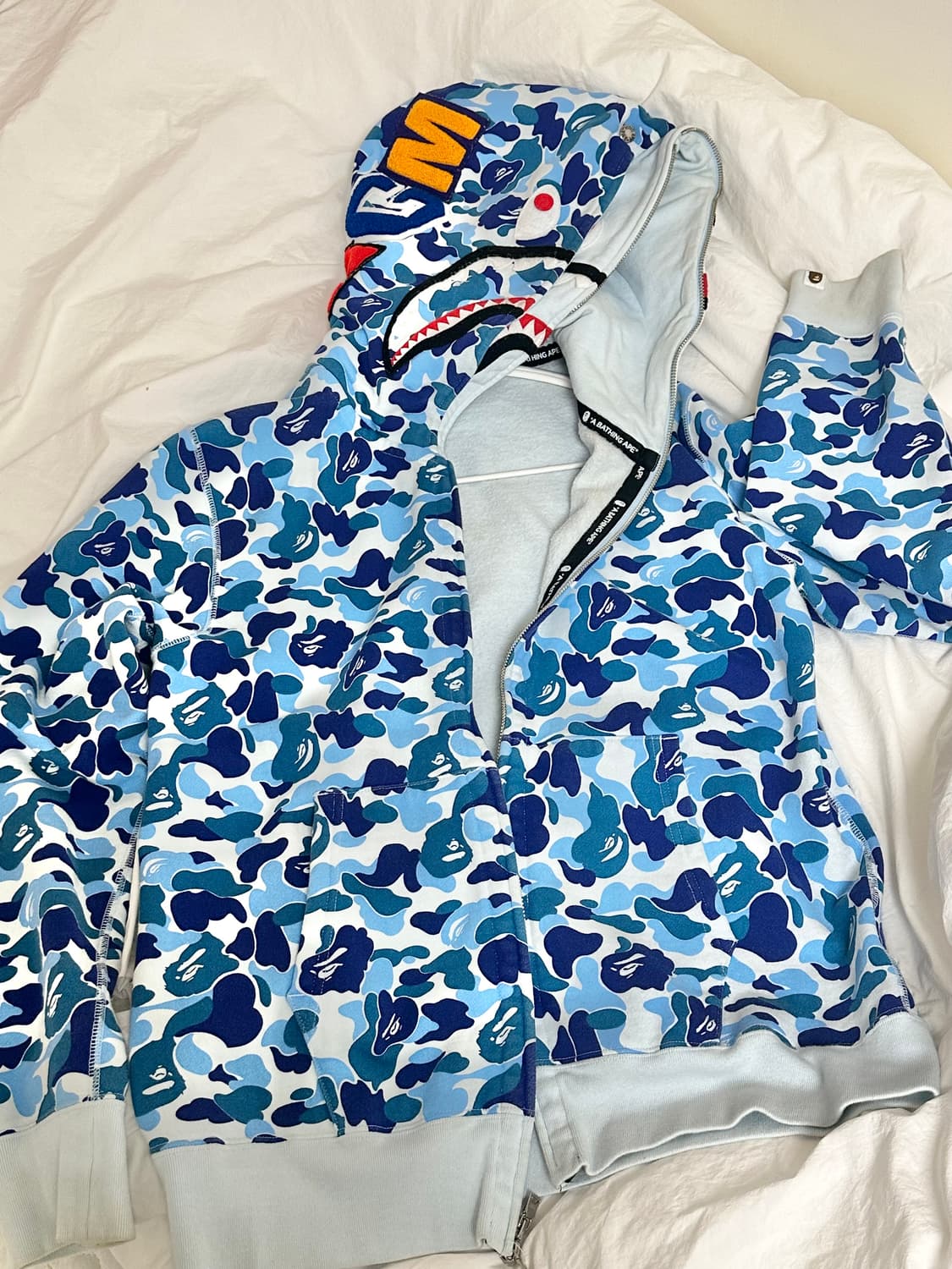 베이프 ABC 카모 샤크 청계 L 상품이미지3