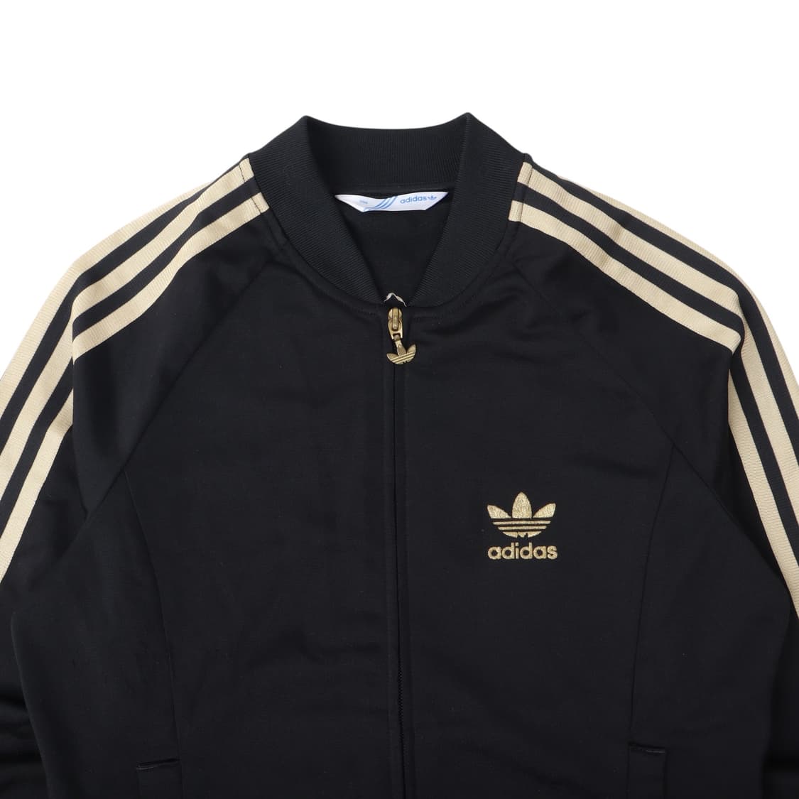 아디다스 블랙 골드 져지 자켓 상품이미지2