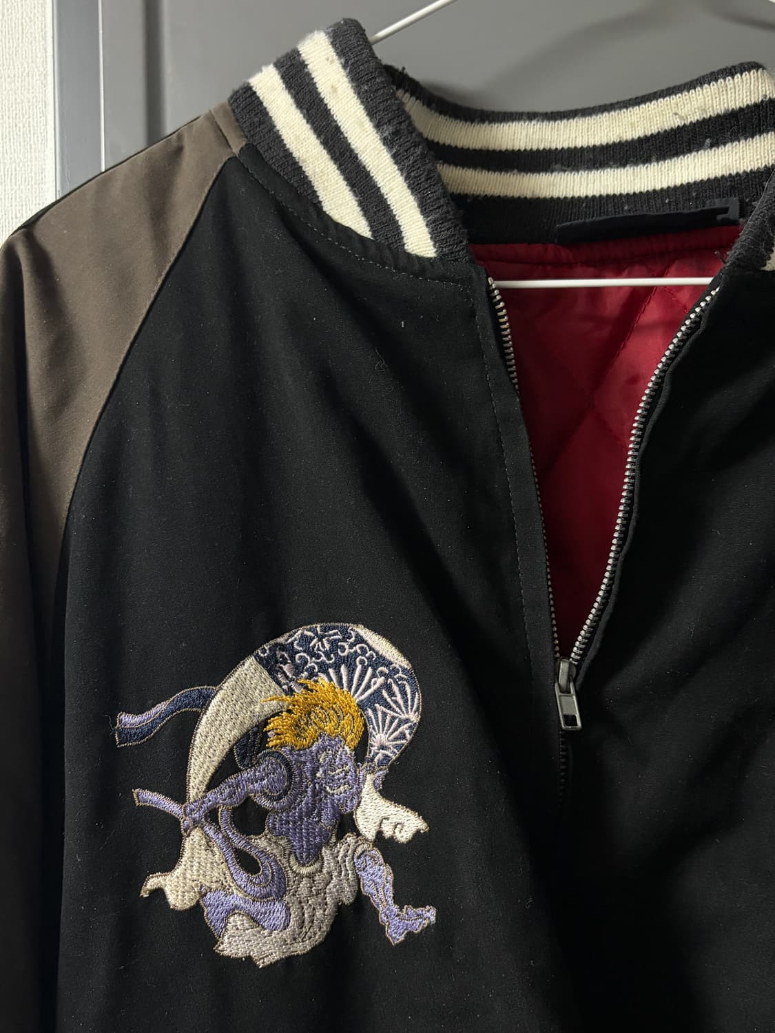 빈티지 도깨비 자수 스카쟌 상품이미지4