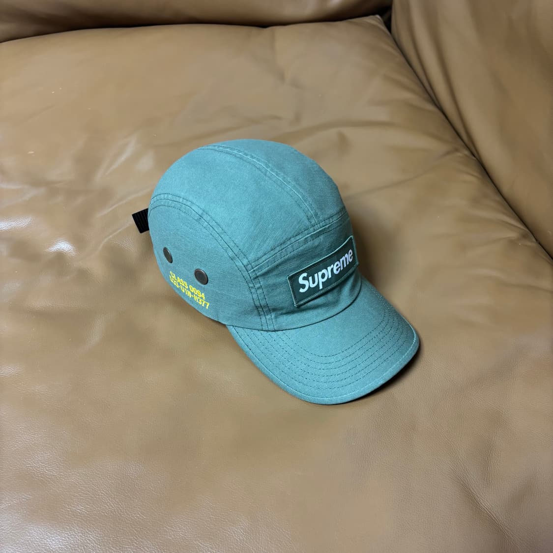 Supreme 슈프림 21ss 밀리터리 워시드 카키 캠프캡 모자 상품이미지1