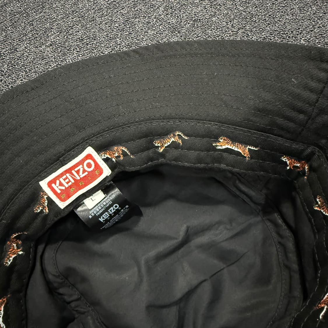 겐조 로고 버킷햇 상품이미지4