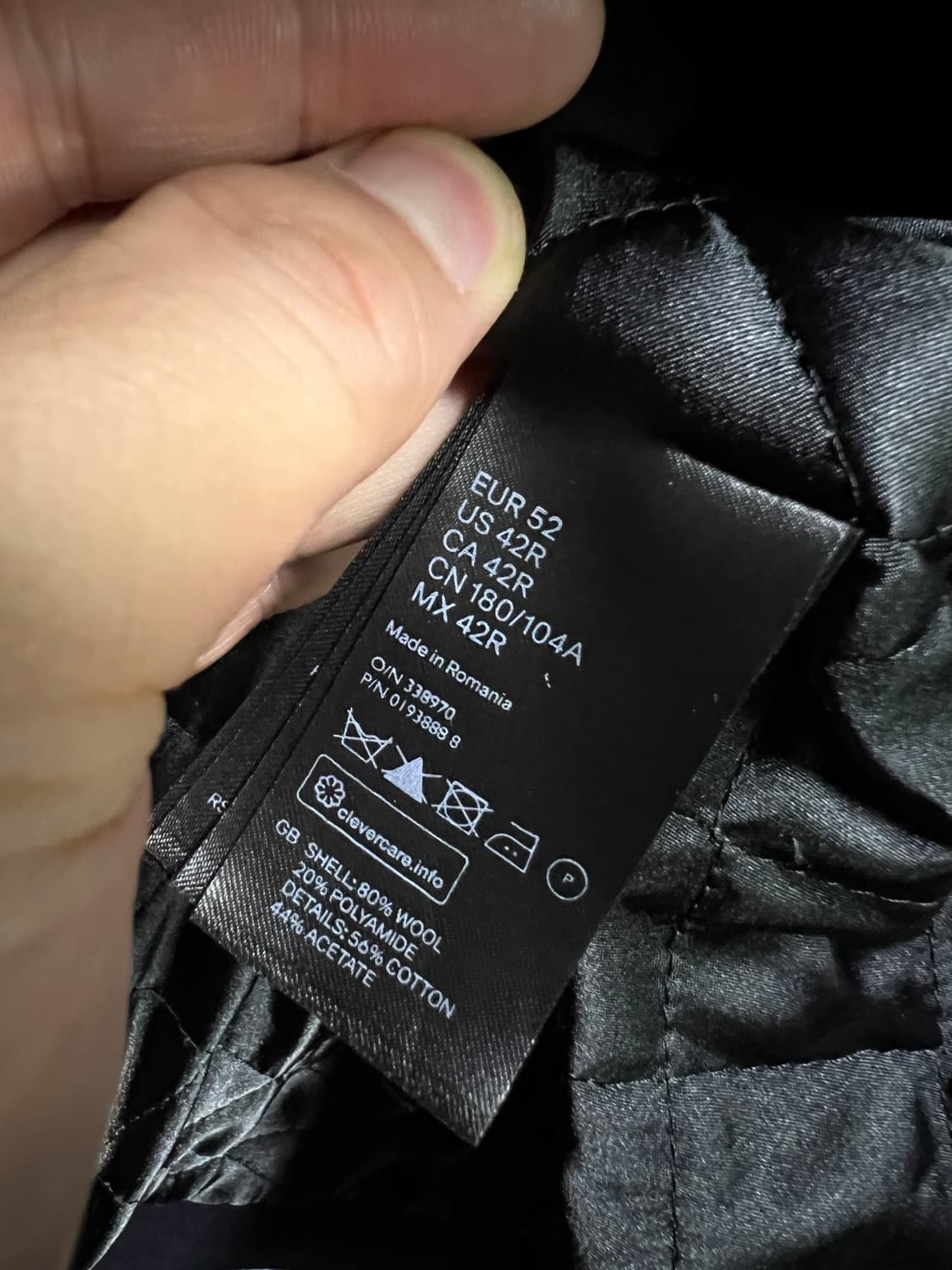 이자벨마랑 X H&M 울 더블 코트 52  105정도 상품이미지6