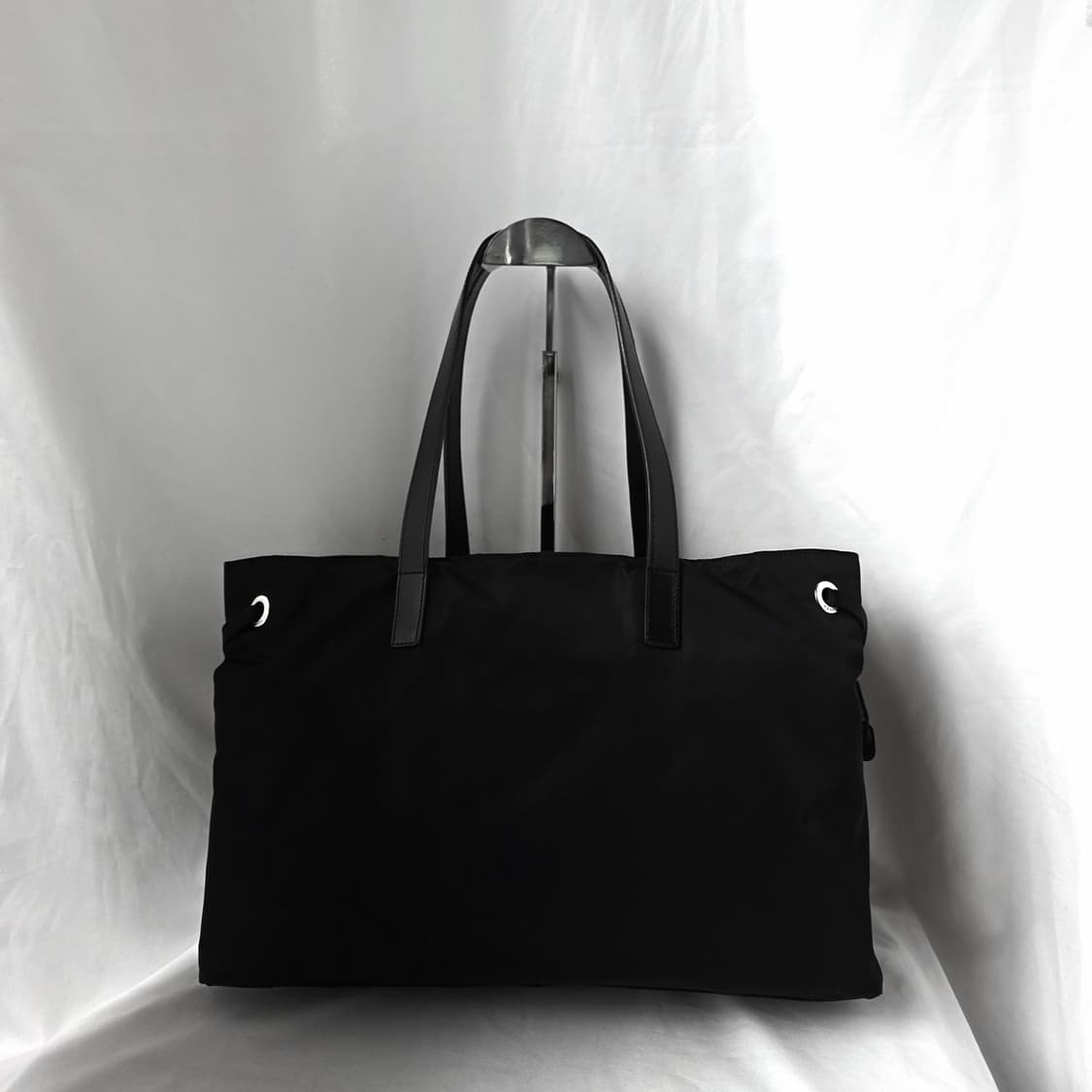 [정품 PRADA] 프라다 투포켓 나일론 숄더백 쇼퍼백 상품이미지5