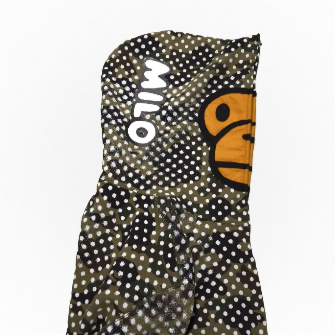 베이프 × 죠슈아 비데스 마일로 페이스 풀 후드집업 XL 할인 상품이미지4