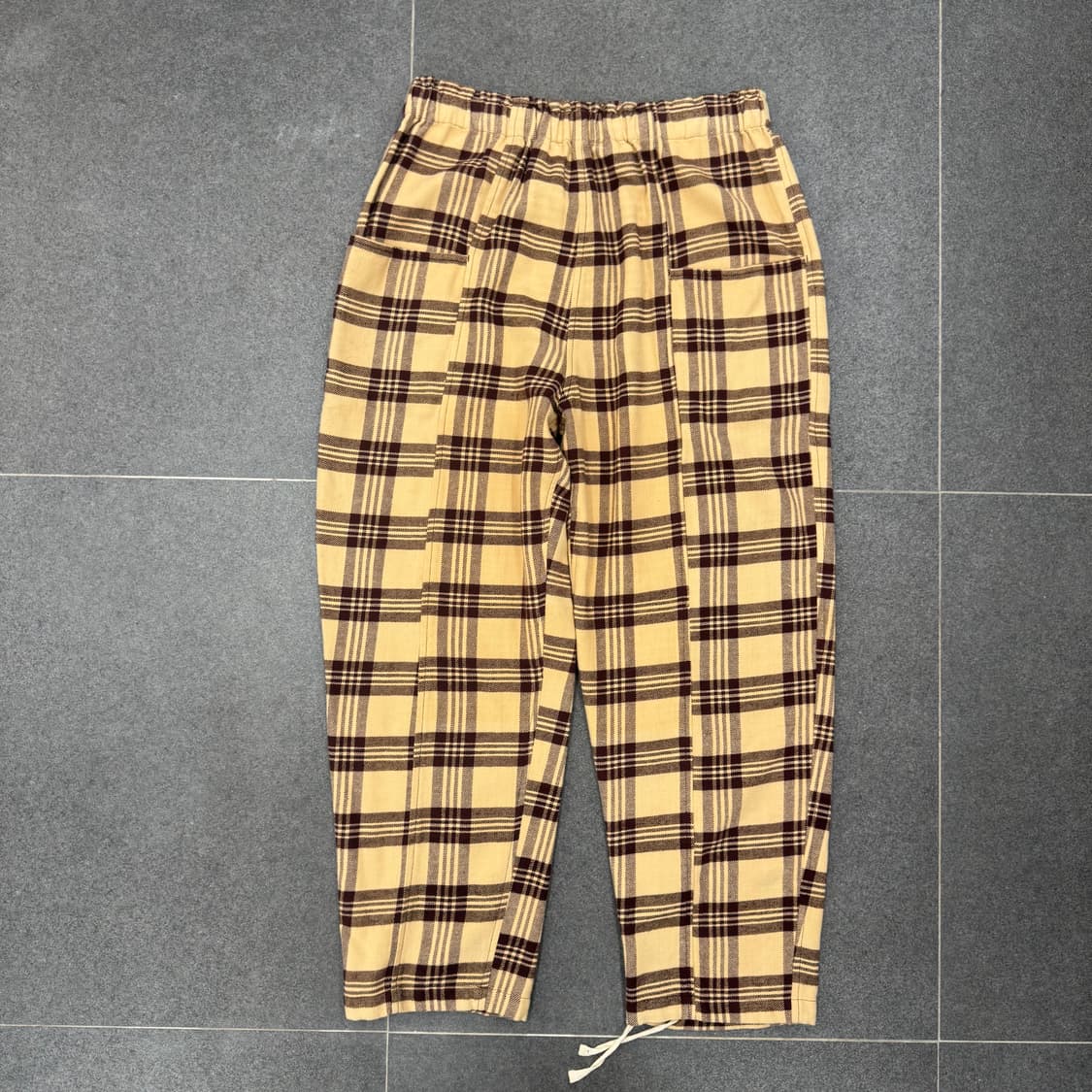 South2 West8 check pattern Pants 상품이미지1