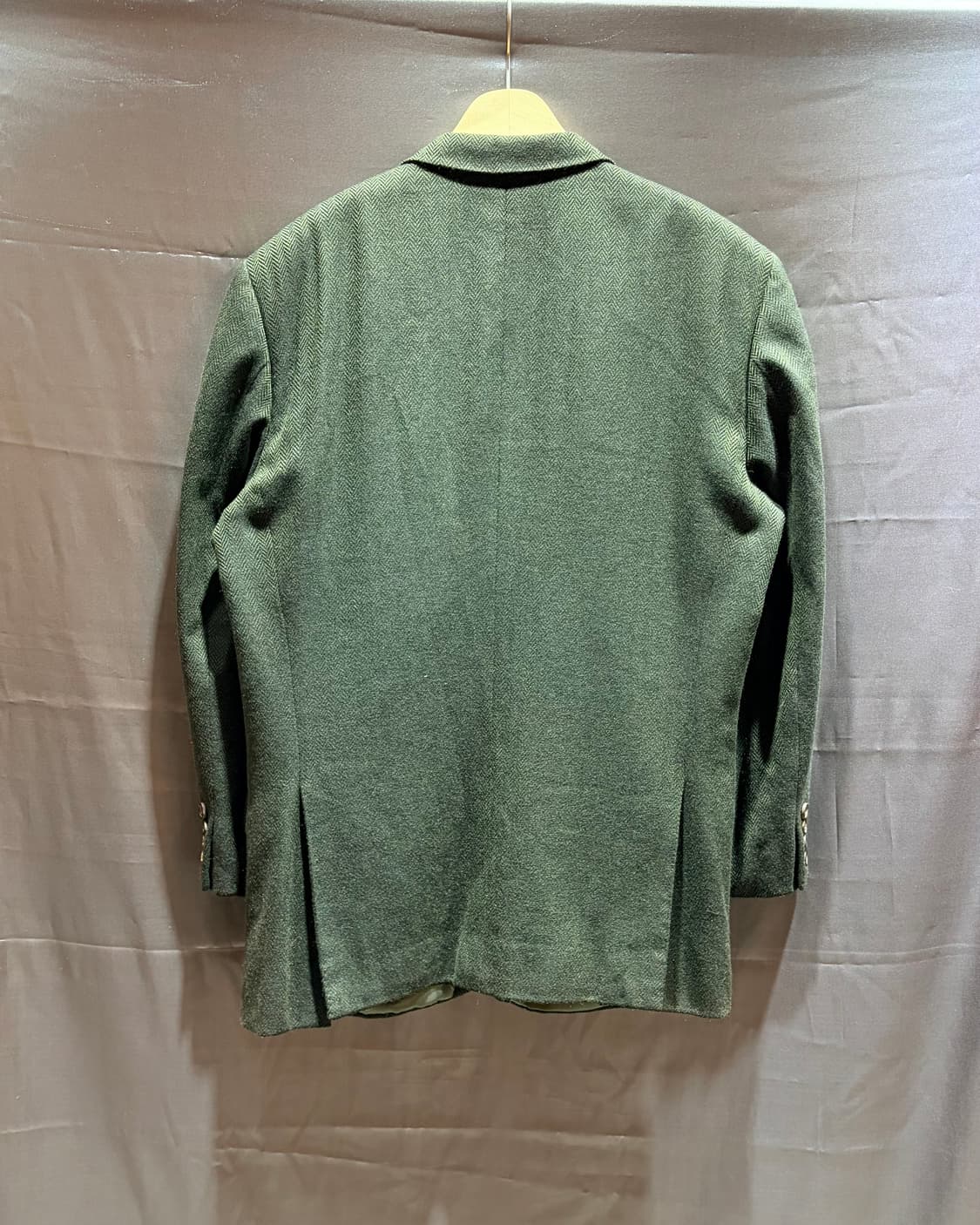 M DIOR 디올 투포켓 딥그린 패턴 블레이저 상품이미지3