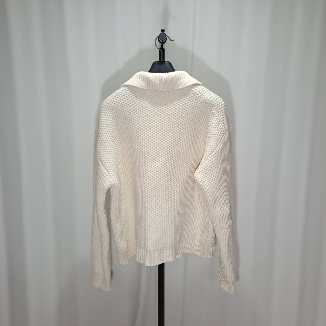 (택포 RECTO 렉토 청키 케이블 스웨터 니트 L B535 상품이미지5