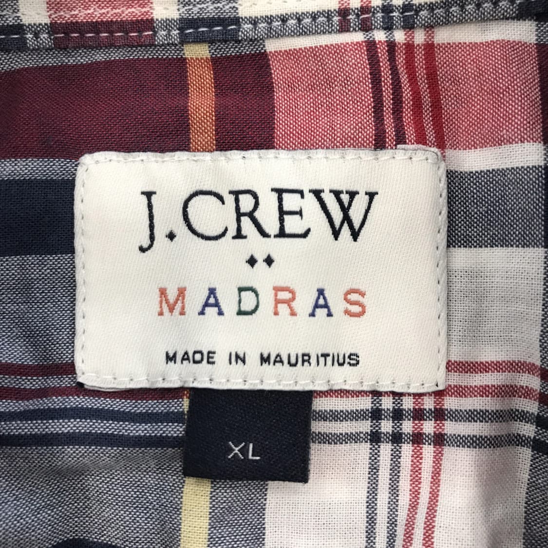 J.CREW 마드라스 체크셔츠 [XL사이즈] 상품이미지5