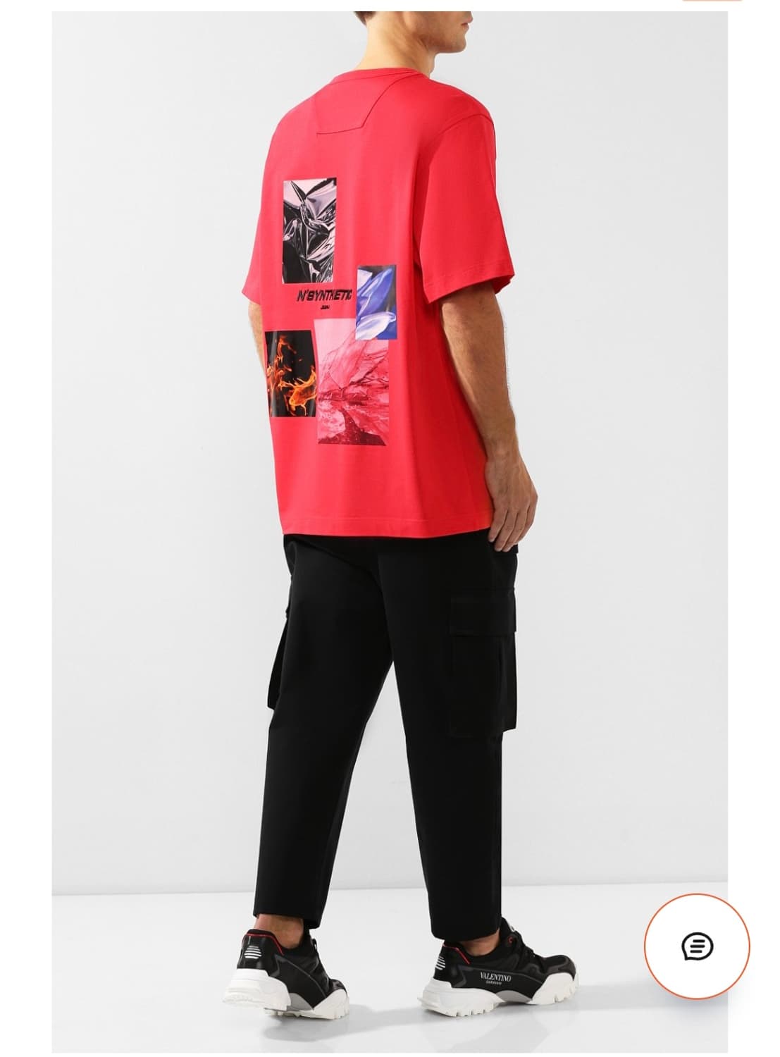 준지  레드 반팔 티셔츠 044 상품이미지6