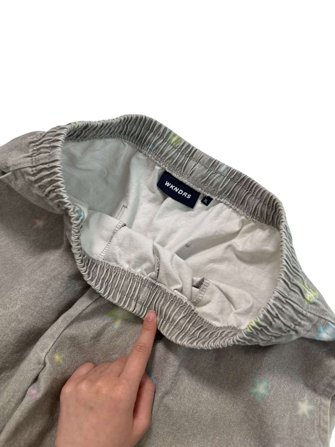 위캔더스 그레이 스타 팬츠 상품이미지7
