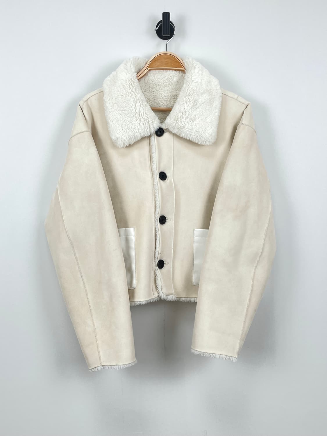 도프셉(doffsept) 리버시블 에코 퍼 무스탕 자켓 상품이미지6