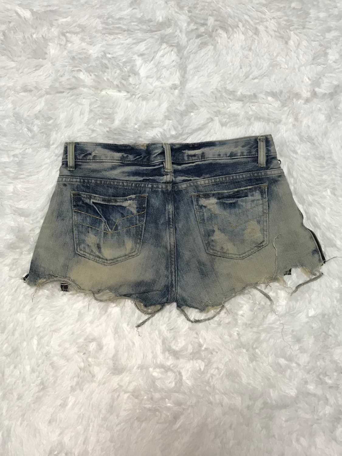 lace point short jean 상품이미지3