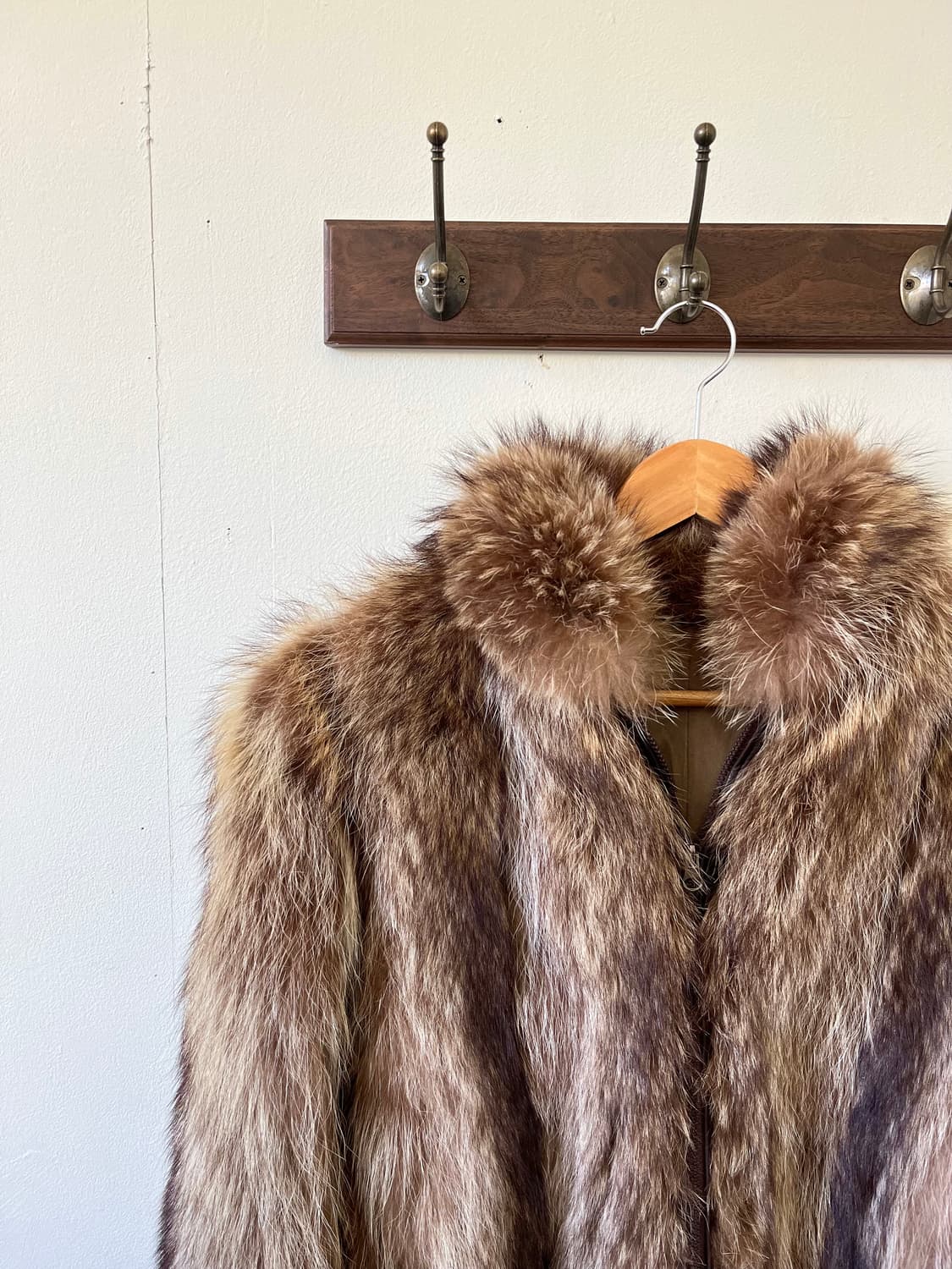 Japan vtg Fox 퍼 자켓 상품이미지2