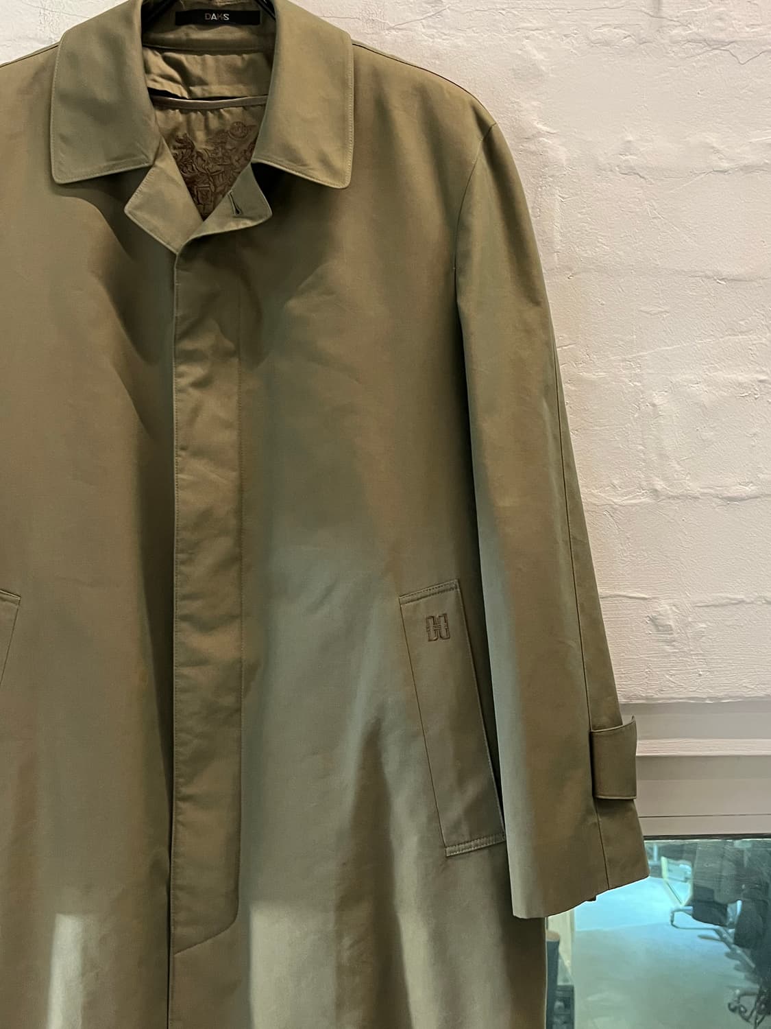 Daks 닥스 클래식 트렌치 코트 카키 56 상품이미지3