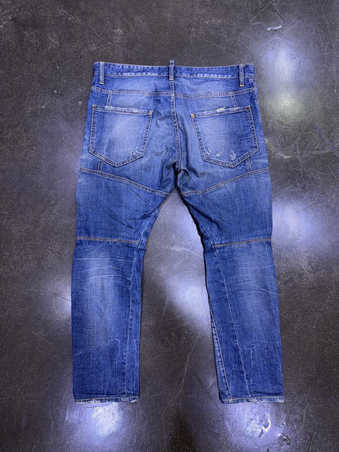 디스퀘어드2 블루탭 빈티지 타이디 바이커진 데님팬츠 52 상품이미지2