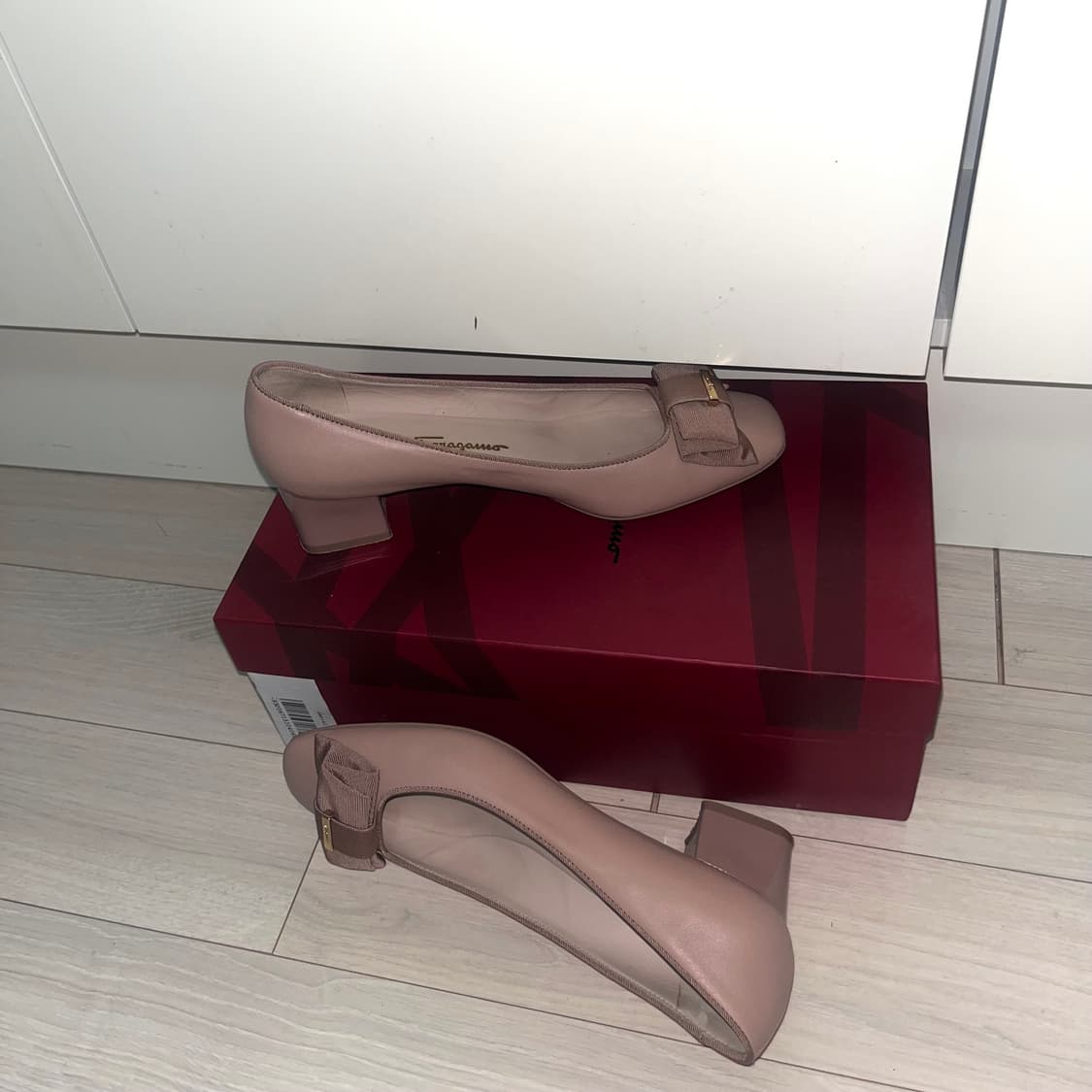 에겐녀깔 페라가모 인디핑크 구두 230 상품이미지5