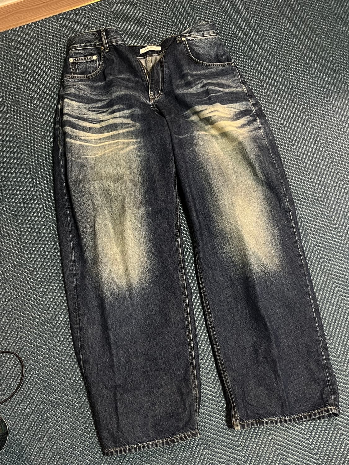 [30] 브랜디드 1701 맥스 와이드 데님 인디고 워리어 상품이미지1