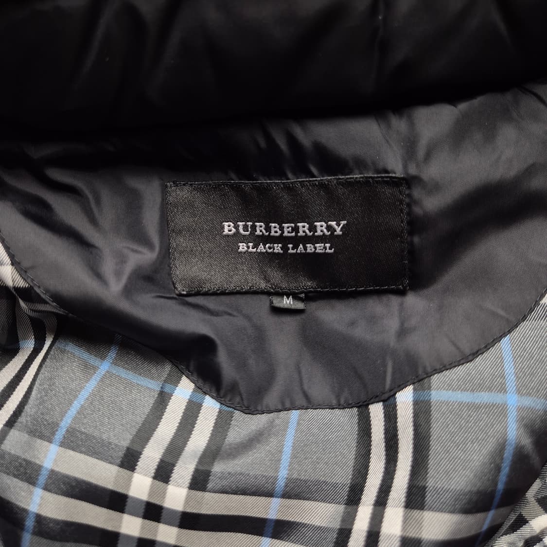 [M] 버버리 블랙라벨 구스다운 후드패딩 상품이미지6