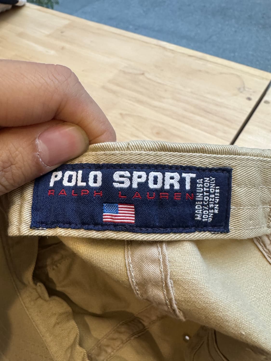 폴로 랄프로렌 90s 스포츠맨 피쉬 볼캡 상품이미지3