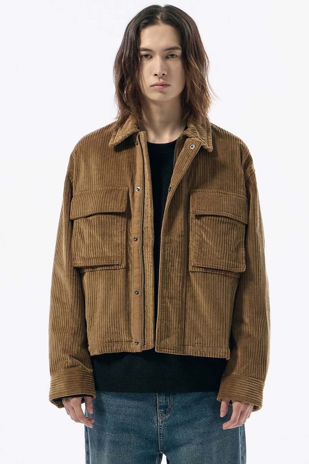 커스텀멜로우 이서진 코듀로이 블루종 자켓 상품이미지3