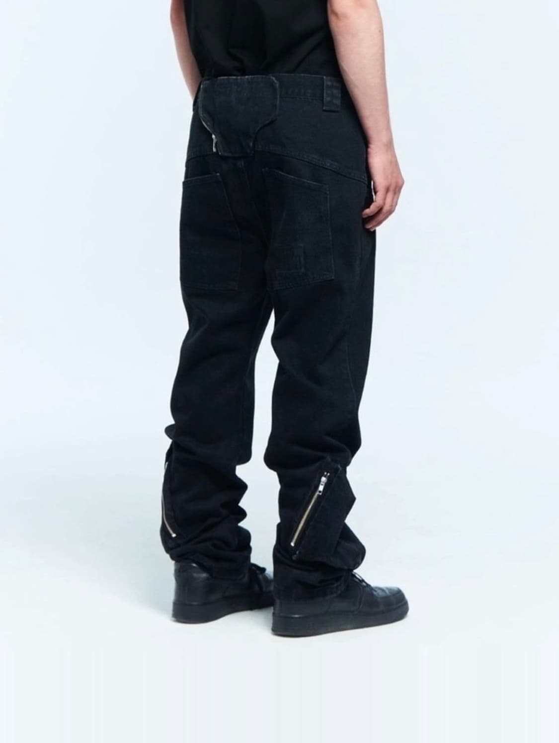 플라스틱 프로덕트 MPA 앵클 집업 카고팬츠 M 상품이미지1