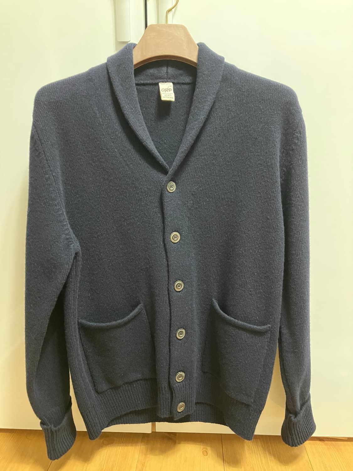 G.R.P 캐시미어울 숄 가디건 m 상품이미지1