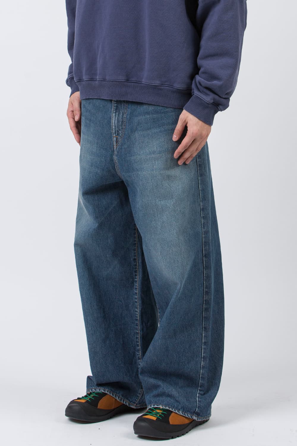캐피탈 14OZ DENIM PORT BAGGY PANT 상품이미지3