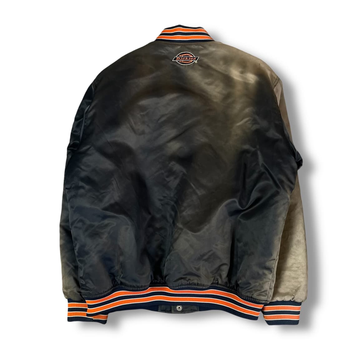 디키즈 오렌지 로고 차콜블랙 야구점퍼 XL 상품이미지3