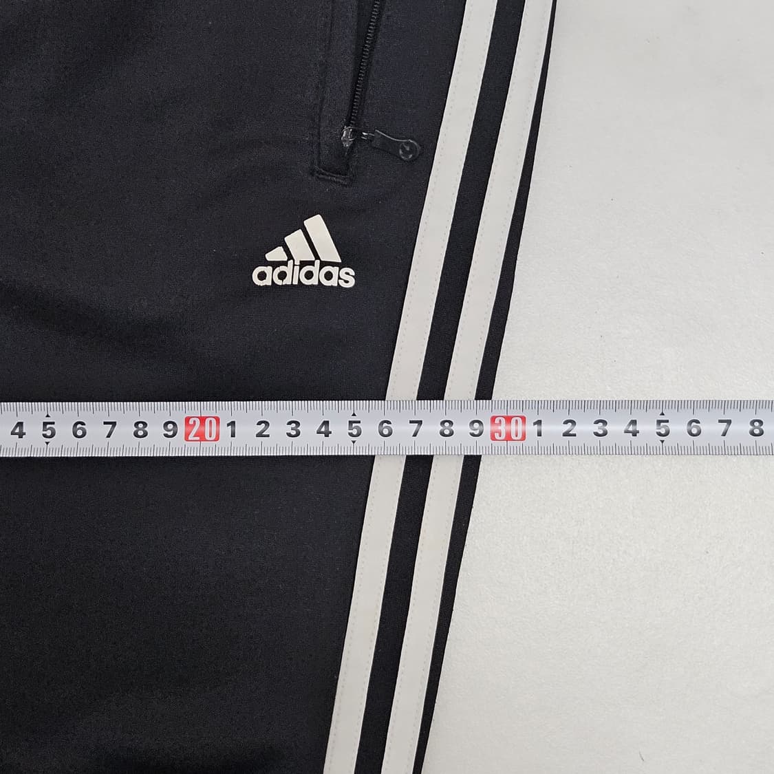 L 아디다스 삼선 트레이닝 바지 블랙 상품이미지6